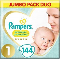 Nappies Pampers Premium Protection 1 / 144 pcs 