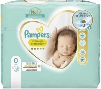 Photos - Nappies Pampers Premium Protection 0 / 22 pcs 