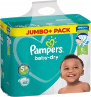 Nappies Pampers Active Baby-Dry 5 Plus / 68 pcs 