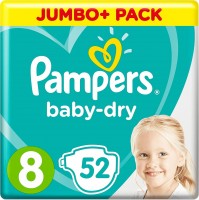 Nappies Pampers Active Baby-Dry 8 / 52 pcs 