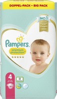 Photos - Nappies Pampers Premium Protection 4 / 60 pcs 