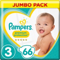 Nappies Pampers Premium Protection 3 / 66 pcs 