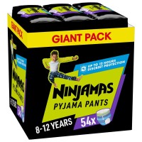 Nappies Pampers Ninjamas Pyjama Boy Pants 8-12 / 54 pcs 