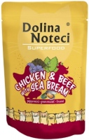 Photos - Cat Food Dolina Noteci Superfood Chicken/Beef with Sea Bream 