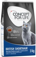 Photos - Cat Food Concept for Life Adult British Shorthair  3 kg