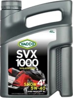 Photos - Engine Oil Yacco SVX 1000 Snow 4T 5W-40 4 L