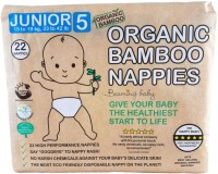 Nappies Beaming Baby Organic Diapers 5 / 22 pcs 