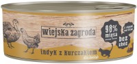 Photos - Cat Food Wiejska Zagroda Kitten Canned Turkey with Chicken  85 g