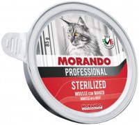 Photos - Cat Food Morando Professional Sterilized Mousse with Beef 85 g 