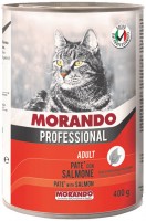 Photos - Cat Food Morando Professional Adult Pate with Salmon 400 g 