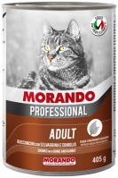 Photos - Cat Food Morando Professional Adult Small Chunks with Game and Rabbit 405 g 