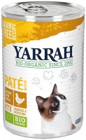 Photos - Cat Food Yarrah Organic Pate with Chicken  24 pcs