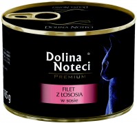 Photos - Cat Food Dolina Noteci Premium Cat Salmon Fillet in Sauce  12 pcs