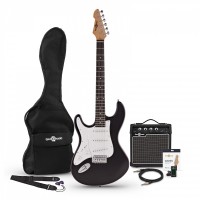Guitar Gear4music LA Left Handed Electric Guitar Amp Pack 