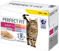 Photos - Cat Food Perfect Fit Adult 1+ Mix Pouch  24 pcs