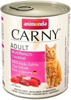 Photos - Cat Food Animonda Adult Carny Multi-Meat Cocktail  400 g 6 pcs