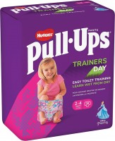 Nappies Huggies Pull Ups Girl 2-4 / 20 pcs 