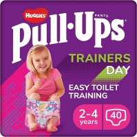 Nappies Huggies Pull Ups Girl 2-4 / 40 pcs 