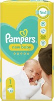 Nappies Pampers New Baby 1 / 50 pcs 