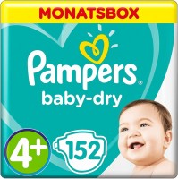 Nappies Pampers Active Baby-Dry 4 Plus / 152 pcs 