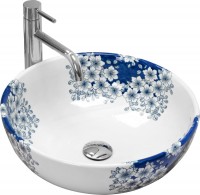 Photos - Bathroom Sink REA Fiori 410 REA-U6520 410 mm