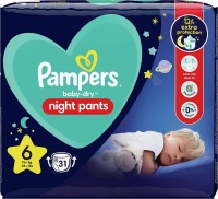 Nappies Pampers Night Pants 6 / 31 pcs 
