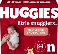 Photos - Nappies Huggies Little Snugglers N / 84 pcs 