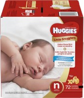 Photos - Nappies Huggies Little Snugglers N / 72 pcs 