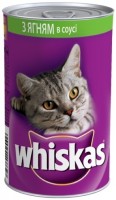 Photos - Cat Food Whiskas Adult Sauce Lamb  24 pcs