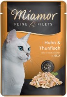 Photos - Cat Food Miamor Fine Fillets in Jelly Chicken/Tuna  6 pcs