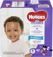 Photos - Nappies Huggies Little Movers 6 / 76 pcs 