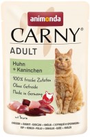 Photos - Cat Food Animonda Adult Carny Chicken/Rabbit  12 pcs