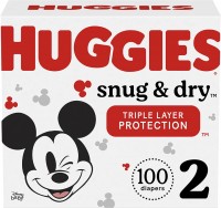 Photos - Nappies Huggies Snug and Dry 2 / 100 pcs 