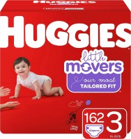 Photos - Nappies Huggies Little Movers 3 / 162 pcs 