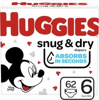 Photos - Nappies Huggies Snug and Dry 6 / 62 pcs 