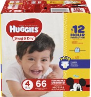 Photos - Nappies Huggies Snug and Dry 4 / 88 pcs 