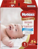 Photos - Nappies Huggies Little Snugglers 1 / 100 pcs 