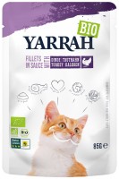 Cat Food Yarrah Organic Fillets with Turkey in Sauce  28 pcs