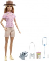 Doll Barbie Zoologist GXV86 