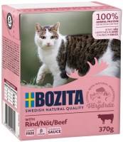 Cat Food Bozita Feline Sauce Beef  6 pcs