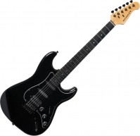 Photos - Guitar Rockdale Stars Black Limited Edition HSS 
