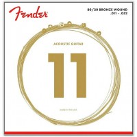 Photos - Strings Fender 80/20 Bronze Wound 11-52 