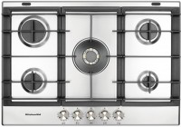 Photos - Hob KitchenAid KHWL 742 stainless steel