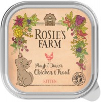 Cat Food Rosies Farm Playful Dinner with Chicken/Trout 16 pcs 