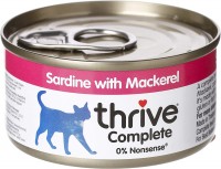 Cat Food THRIVE Complete Sardine with Mackerel  24 pcs