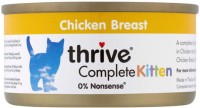Photos - Cat Food THRIVE Complete Kitten Chicken Breast 12 pcs 