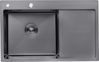 Photos - Kitchen Sink KRONER Schwarze-7849LHM CV025278 780x490