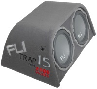 Photos - Car Subwoofer Fli Trap 15 Twin 