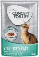 Cat Food Concept for Life Sterilised Gravy Pouch  12 pcs