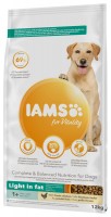 Photos - Dog Food IAMS Vitality Light in fat Adult All Breed Fresh Chicken 12 kg 